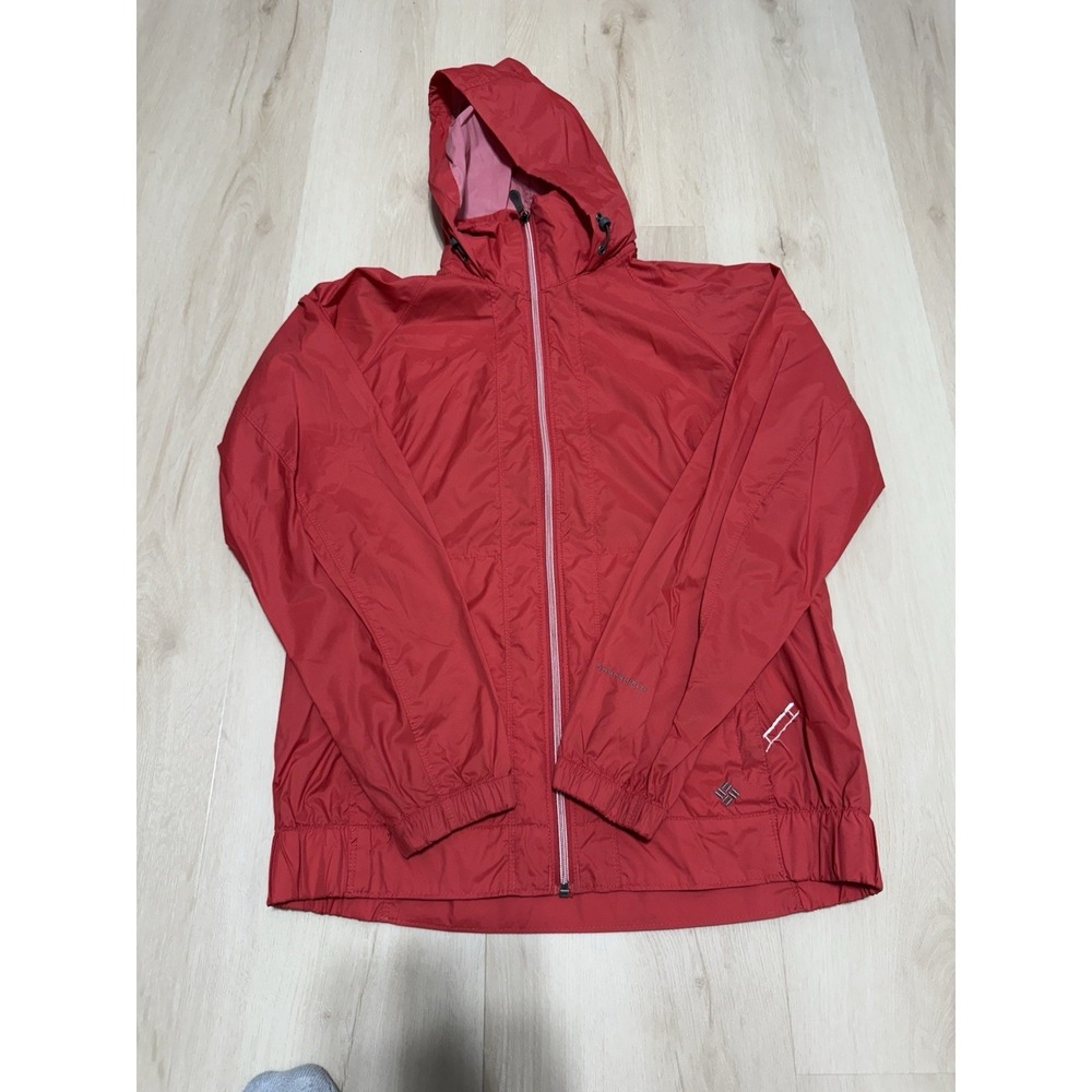 Columbia Salmon Omni-Shield Windbreaker Jacket Women's Size Small